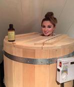Ceder Spa Ton met stoomgenerator jouw Eigen Wellness in de T, Sport en Fitness, Sauna, Ophalen, Nieuw, Fins of Traditioneel, Complete sauna