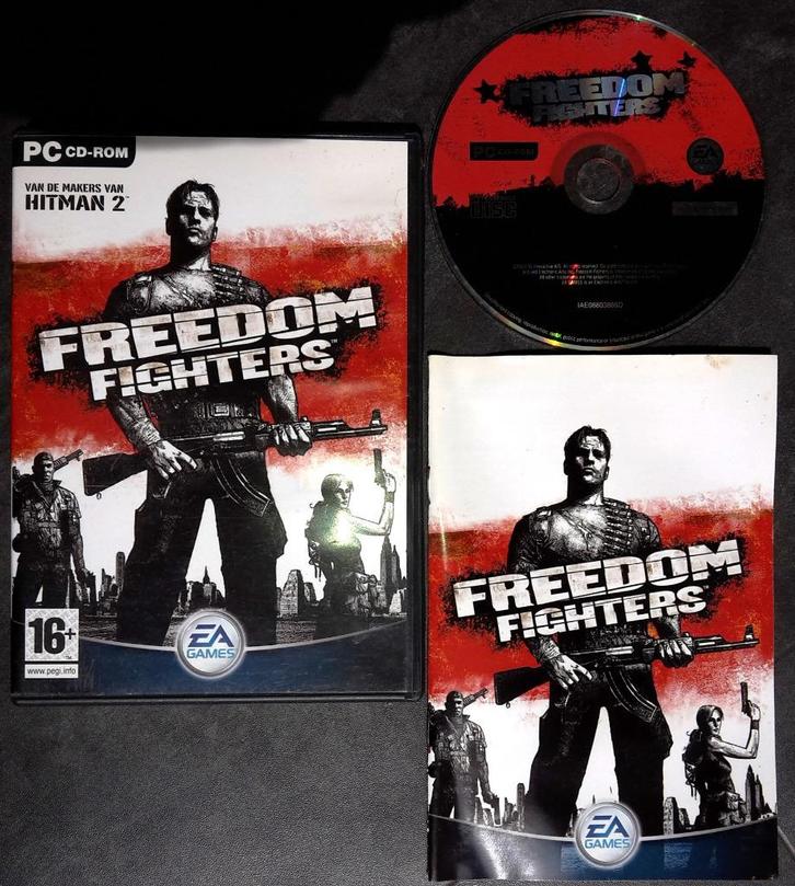 PC Game - Freedom Fighters - Action Shooter, Spelcomputers en Games, Games | Pc, Zo goed als nieuw, Shooter, 1 speler, Vanaf 16 jaar
