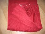 Groot Rood gordijn zgan 520 cm x 260 cm €40.00 genaaid, Ophalen of Verzenden, Zo goed als nieuw, Rood