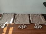 Totaal prijs voor 3 ringgordijnen–B260 x H241 cm – zware, Ophalen, Zo goed als nieuw, 200 cm of meer, 200 cm of meer