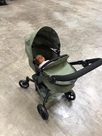 Bandits & Angels poppenwagen Modern Angel 2in1 Retro Green  beschikbaar voor biedingen