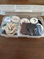Doos vol “ Lint /band/koord / ritsen ,🎀, Hobby en Vrije tijd, Naaien en Fournituren, Ophalen of Verzenden, Nieuw, Lint, Band of Elastiek
