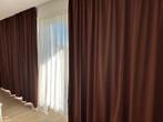 Ikea Verduisterende Gordijnen - 6.10m breed, 2.58m hoog, Ophalen, Zo goed als nieuw, Bruin, 200 cm of meer