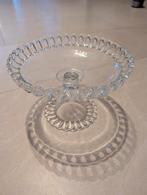 Glazen serveerschaal (bv bonbons of snoepjes), Huis en Inrichting, Woonaccessoires | Etagères, Ophalen, Zo goed als nieuw