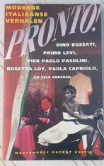Pronto, Gelezen, Europa overig, Dino Buzzati, Primo Levi, Pasolini en andere, Ophalen of Verzenden