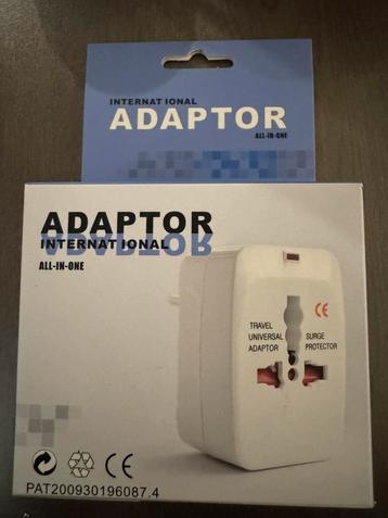 Internationale Reisadapter All-in-One | Nieuw in verpakking! beschikbaar voor biedingen
