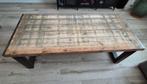 Salontafel hout, Huis en Inrichting, Tafels | Salontafels, Ophalen, Gebruikt, 100 tot 150 cm, 50 tot 100 cm