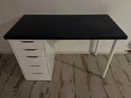Ikea Linnmon bureau met Alex ladeblok, Huis en Inrichting, Ophalen of Verzenden, Gebruikt, Bureau