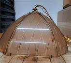 Vintage Hollywood regency hanglamp, Ophalen, ., Glas, .
