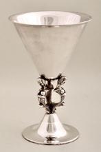 Gero 50 jaar verzilverde beker Halfmutsje 1912-1962, Antiek en Kunst, Ophalen of Verzenden