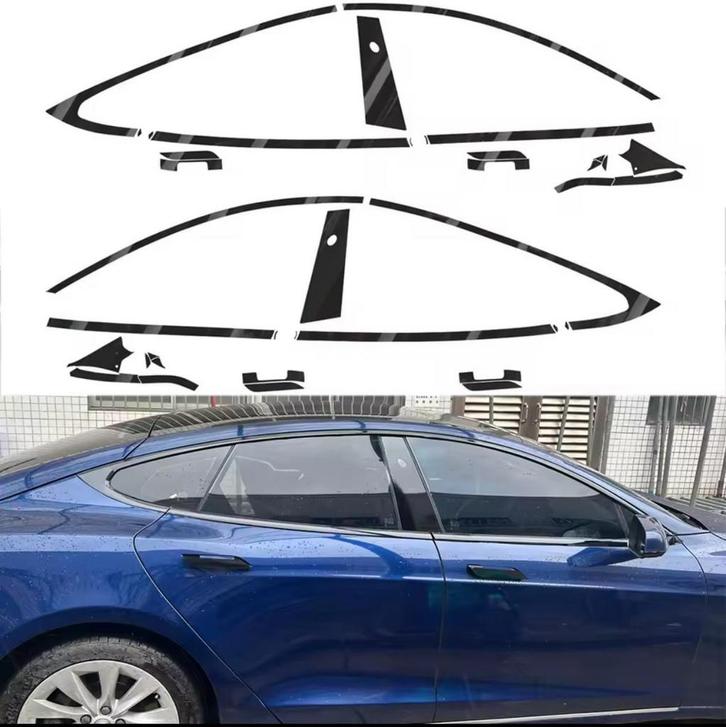 Model S chrome delete kit, Auto diversen, Dakdragers, Zo goed als nieuw, Ophalen of Verzenden