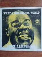 Louis Armstrong  /  What a wonderful world   1968, Pop, Gebruikt, Ophalen of Verzenden, 7 inch