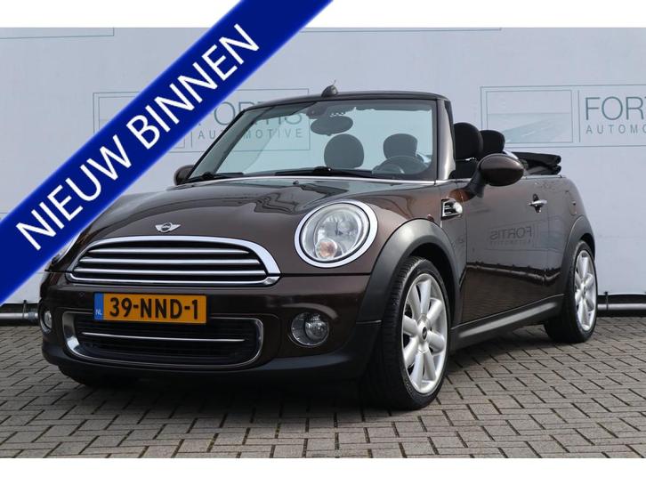 MINI Cabrio 1.6 Cooper Pepper NL AUTO | NETTE AUTO | ECC | C, Auto's, Mini, Bedrijf, Te koop, Cabrio, ABS, Airbags, Airconditioning
