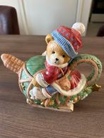Cherished teddies theepot 178314, Verzenden, Zo goed als nieuw, Beeldje, Cherished Teddies