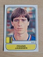 Panini Voetbal 82 Frans Janssen NEC, Ophalen of Verzenden, Zo goed als nieuw