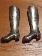 Twee kleine laarsjes van de Zilverfabriek Voorschoten, Antiek en Kunst, Ophalen of Verzenden