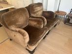 2 Art Deco Fauteuils Bart van Bekhoven, Gebruikt, Eenpersoons, 75 tot 100 cm, Ophalen of Verzenden