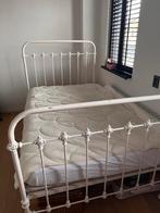 Gratis romantisch brocante bed met bodem, Ophalen, Gebruikt, Eenpersoons, 120 cm