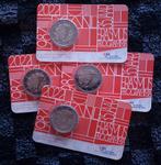 Nederland Erasmus UNC Coincard, Ophalen of Verzenden, 2 euro, Losse munt