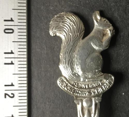lepel, Ned. Ver. tot Bescherming van dieren, Eekhoorn (L10, Verzamelen, Overige Verzamelen, Gebruikt, Verzenden