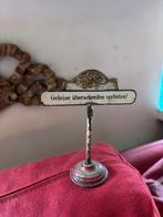 Oeroud Bing verbodsbord Spoor 1 uit 1898- 1902., Ophalen of Verzenden