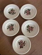 5x Wedgwood briar rose petit fours bordjes te koop, Ophalen of Verzenden, Zo goed als nieuw, Bord(en), Wedgwood