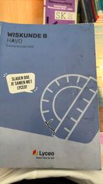 Lyceo examenbundel wiskunde b, Ophalen of Verzenden, Zo goed als nieuw, HAVO