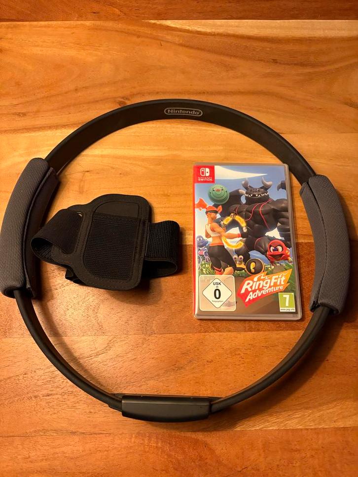 Ringfit Adventure Nintendo Switch - Weinig gebruikt!, Spelcomputers en Games, Games | Nintendo Switch, Zo goed als nieuw, Sport