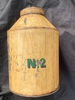 Groot antiek voorraad blik voor winkel, Ophalen of Verzenden