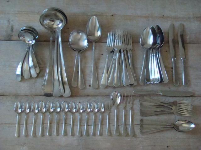 Bestek Gero Zilmeta 294 Franse Lelie, nette gebruikte staat, Antiek en Kunst, Antiek | Bestek, Ophalen of Verzenden