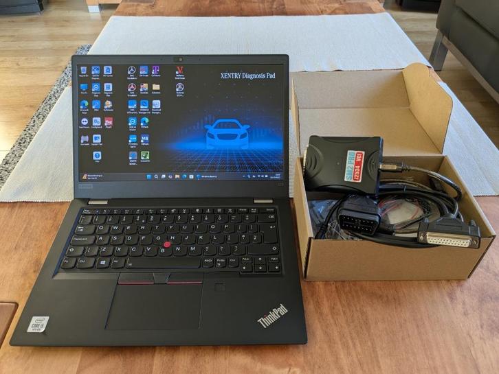 Mercedes Xentry diagnoselaptop 100% compleet, Auto diversen, Autogereedschap, Zo goed als nieuw, Ophalen of Verzenden