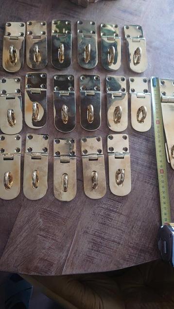 Messing beslag kist sluiting beschikbaar voor biedingen