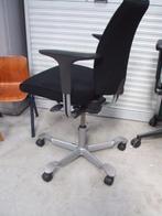 HAG H05 Bureaustoelen  met nieuwe bekleding, Ergonomisch, Bureaustoel, Zo goed als nieuw, Zwart