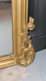 Antieke schouwspiegel.., Ophalen of Verzenden, Rechthoekig, Minder dan 50 cm