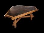 Unica zeer bijzondere vintage design brutalist eettafel, Ophalen, Gebruikt