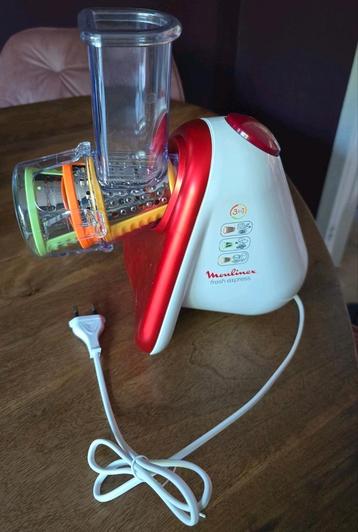 Moulinex Fresh Express Snij-/Raspmachine! beschikbaar voor biedingen