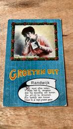 Oude ansichtkaart Groeten uit Randwijk fantasie, Ophalen of Verzenden, Voor 1920, Ongelopen, Gelderland