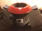t.k.Nova WF200R electrische fondueset gietijzer compleet, Huis en Inrichting, Ophalen, Gietijzer, Koekenpan of Braadpan