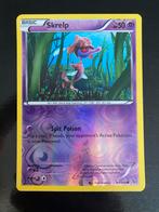 Skrelp 44/106 Rev. Holo Pokémon XY Flashfire 2014, Ophalen of Verzenden, Zo goed als nieuw, Losse kaart, Foil