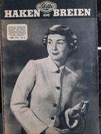 Libelle’s Haken en Breien nr 2 - dec 1951, Verzenden, Zo goed als nieuw, Breien, Patroon of Boek
