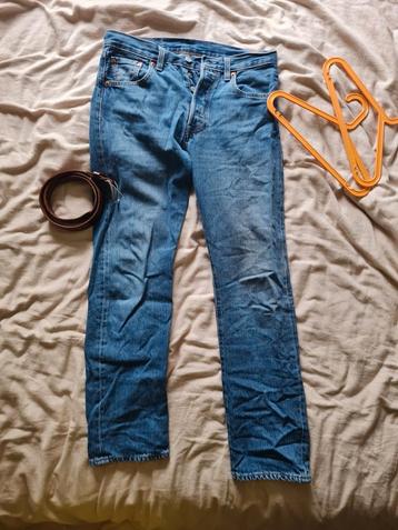 Vintage Levi's Jeans W33-W34 Blauw beschikbaar voor biedingen