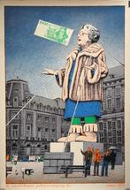 Aat Veldhoen zeefdruk "Amsterdamse Paletvereniging BV", 1978, Ophalen