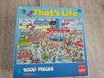That's life puzzel, Ophalen of Verzenden, 500 t/m 1500 stukjes, Gebruikt, Legpuzzel