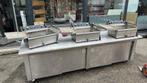 Oliebollen frituren 400 volt en 230 volt, Ophalen