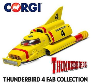 CORGI THUNDERBIRD 4 FAB COLLECTION CLASSIC TV SERIES 1: beschikbaar voor biedingen