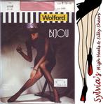 Wolford Bijou vintage roze fantasiepanty m 38-40, Kleding | Dames, Leggings, Maillots en Panty's, Nieuw, Maat 36/38 (S), Wolford