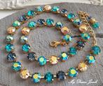 Collier Alison "Montana Zircon Sunshine" met Swa Crystal, Met kristal, Overige materialen, Overige kleuren, Verzenden