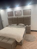 Complete Slaapkamer eric kuster japandi taupe grijs, Huis en Inrichting, Verstelbaar, Beige, Tweepersoons, Ophalen of Verzenden