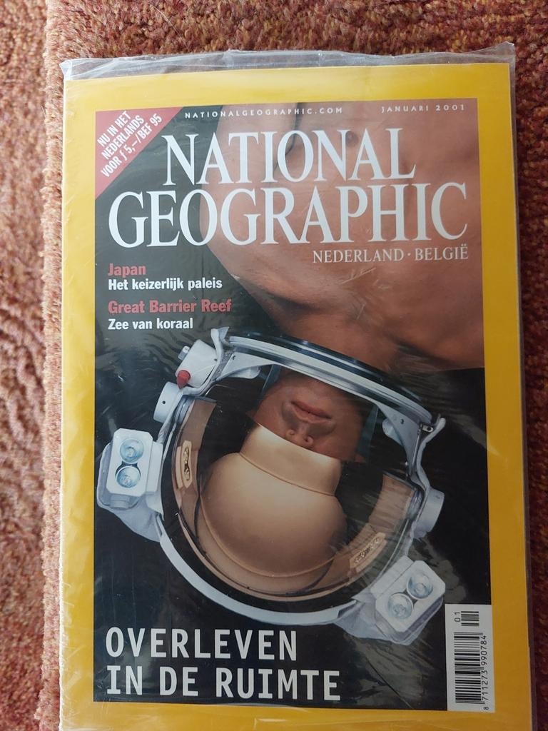 Maandbladen National Geographic jaargang 2001, Ophalen of Verzenden, Nieuw, Natuurwetenschap