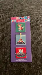 Efteling pin set Pardoes, Langnek, indische waterlelie, Ophalen of Verzenden, Nieuw, Button of Speldje